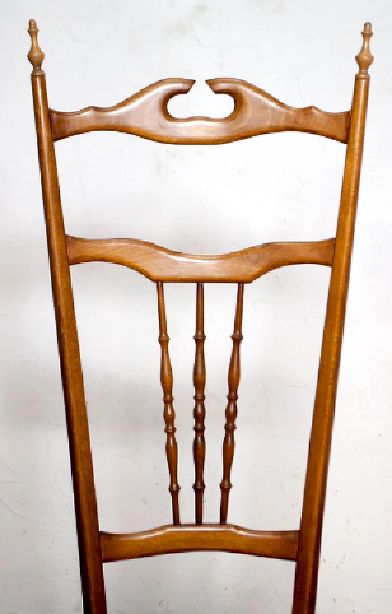 Pair of Chiavari chairs by Giuseppe Gaetano Descalzi, 1950s 6