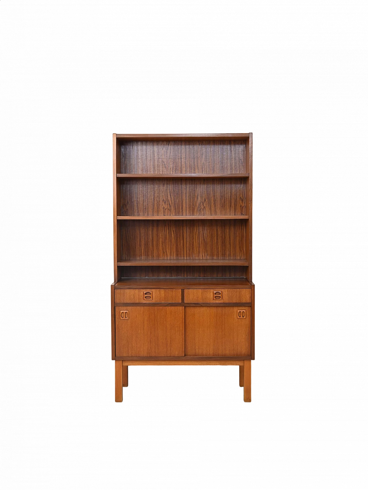 Libreria con cassetti e ante scorrevoli, anni ‘60 13