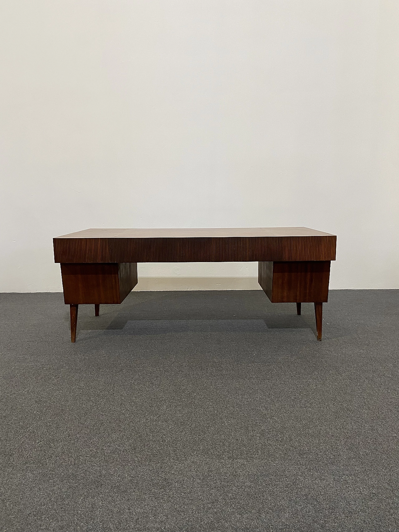 Scrivania in mogano di Gio Ponti, anni '50 1