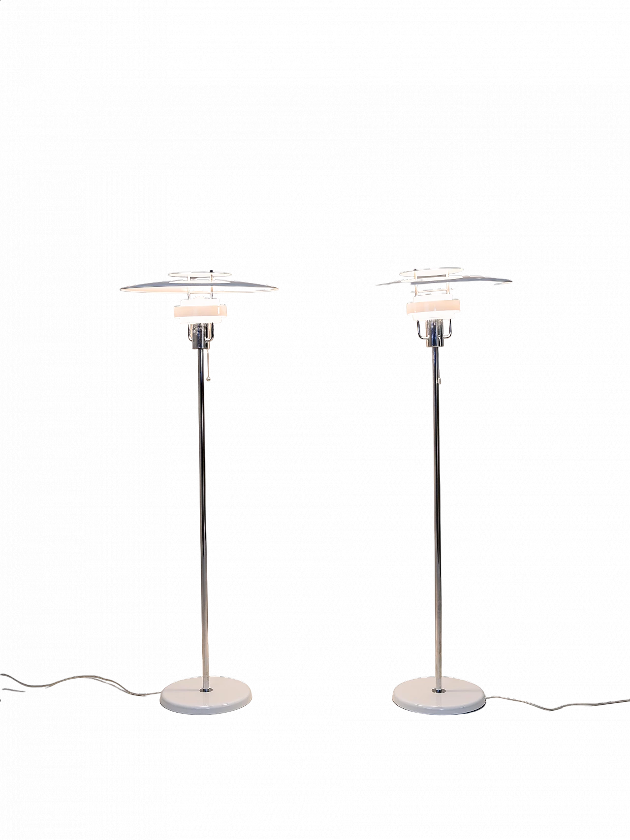 Pair of floor lamps by Olle Andersson, 1970s 9