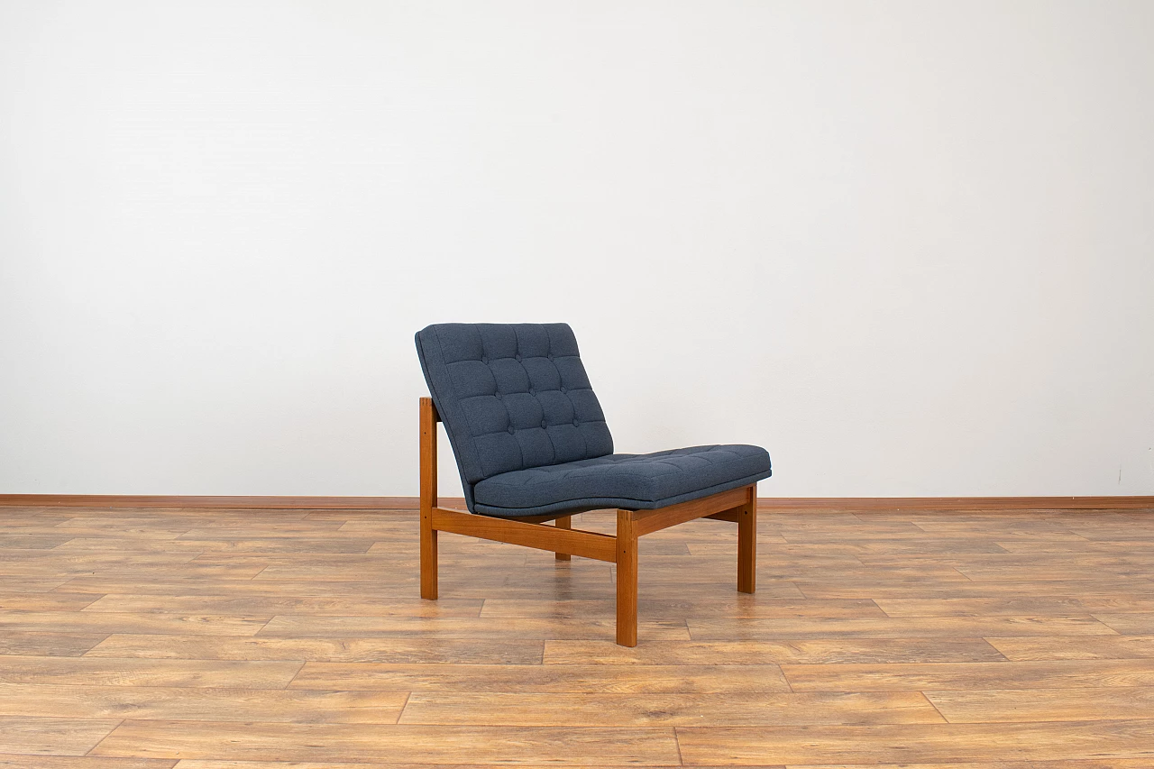 5 Moduline armchairs by Gjerløv-Knudsen & Lind for France & Søn, 1960s 4