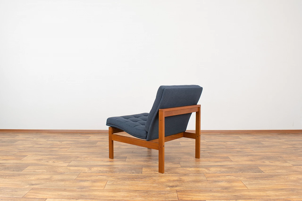 5 Moduline armchairs by Gjerløv-Knudsen & Lind for France & Søn, 1960s 9