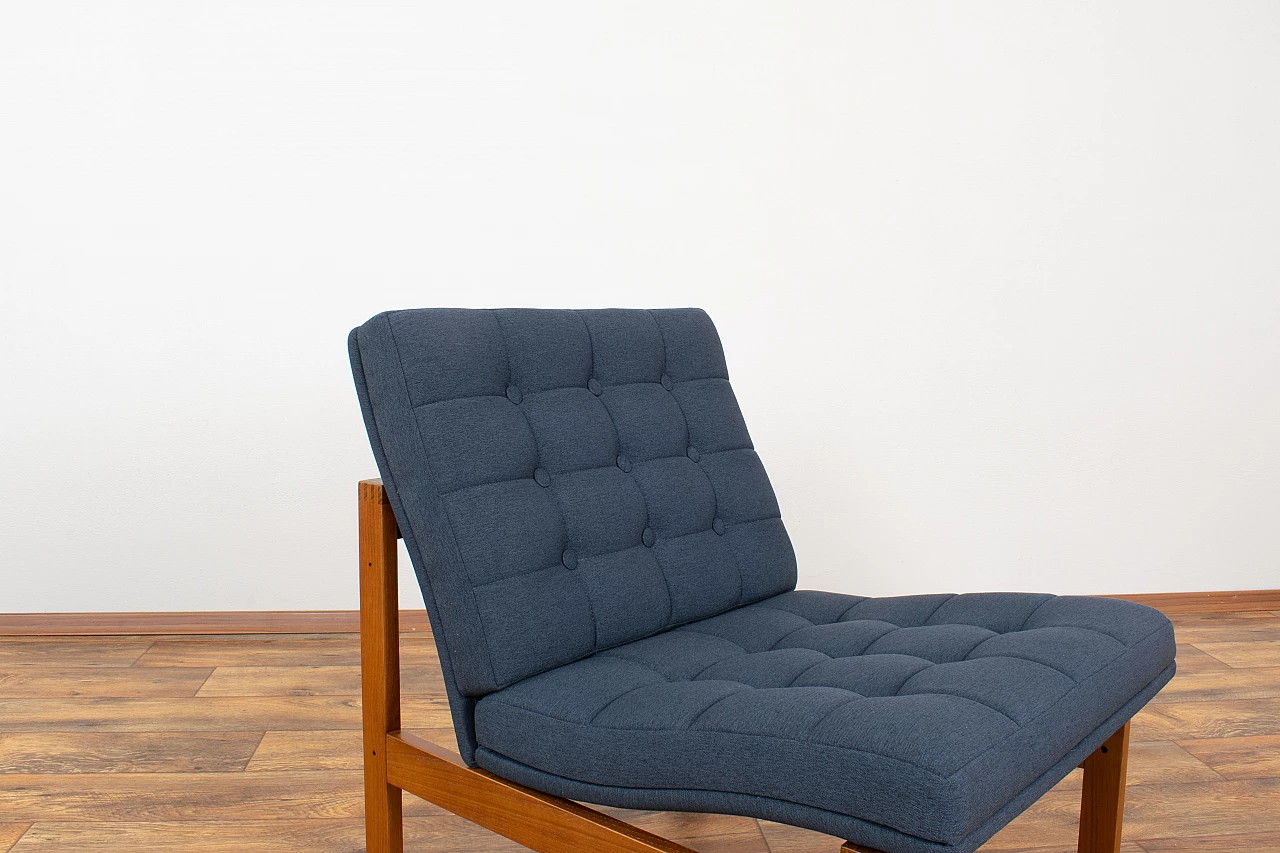 5 Moduline armchairs by Gjerløv-Knudsen & Lind for France & Søn, 1960s 10