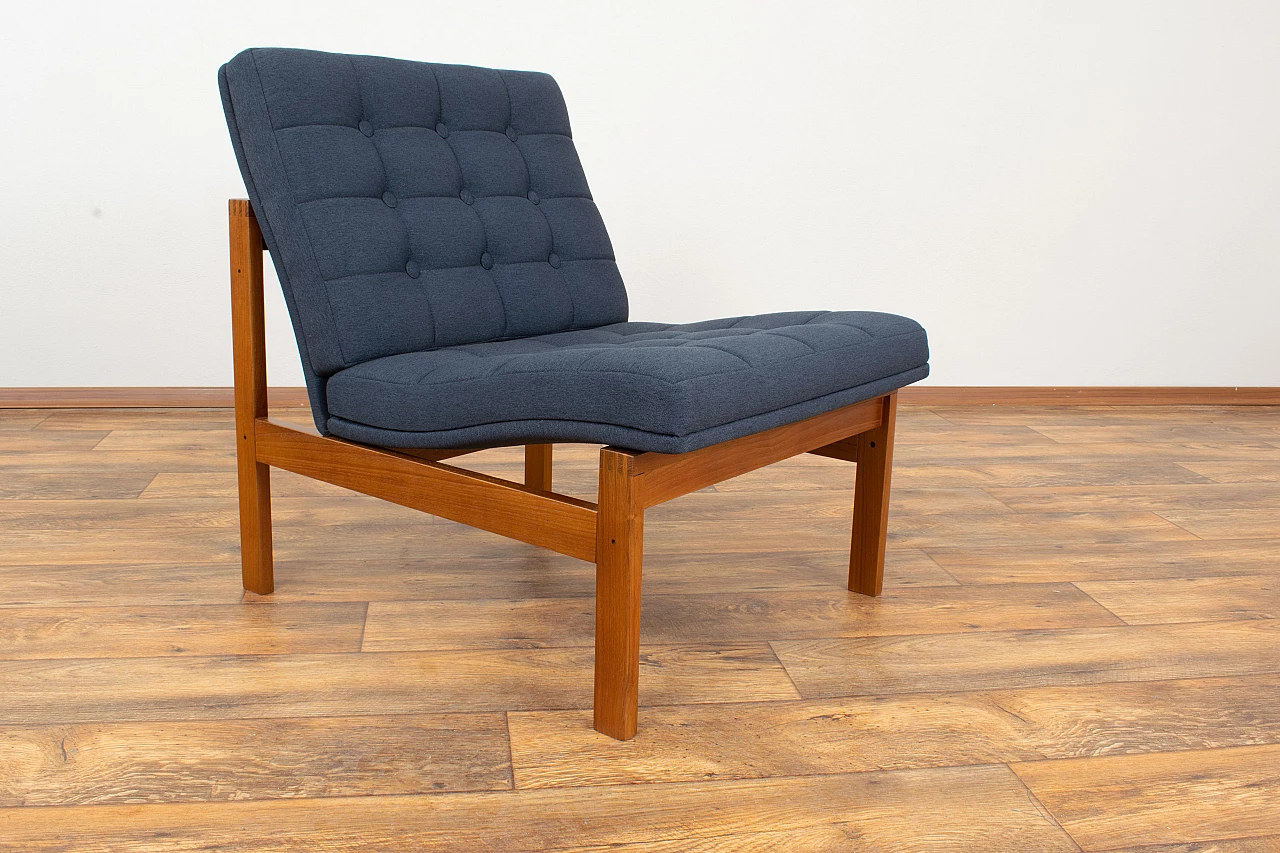 5 Moduline armchairs by Gjerløv-Knudsen & Lind for France & Søn, 1960s 12