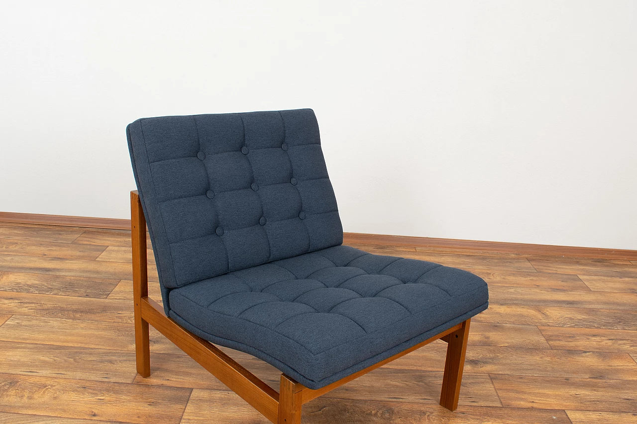 5 Moduline armchairs by Gjerløv-Knudsen & Lind for France & Søn, 1960s 13