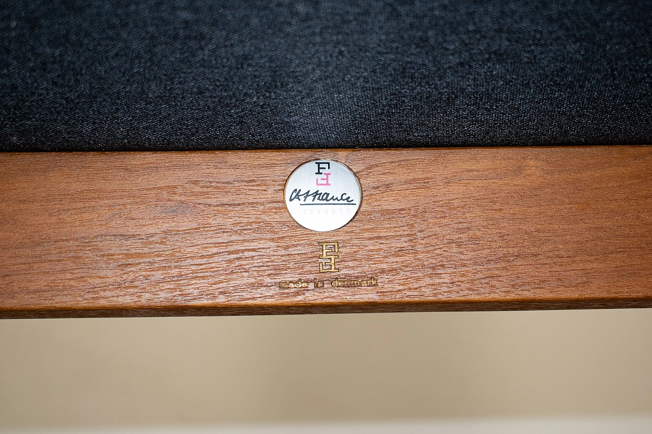 5 Moduline armchairs by Gjerløv-Knudsen & Lind for France & Søn, 1960s 15