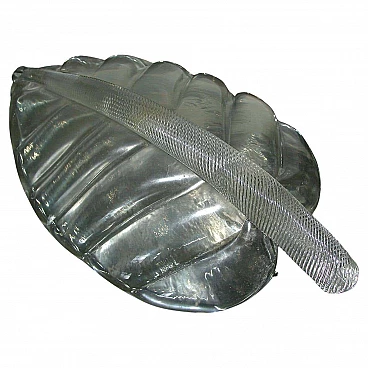 Lampada da parete Art Deco in vetro opalescente di Ercole Barovier, anni '30