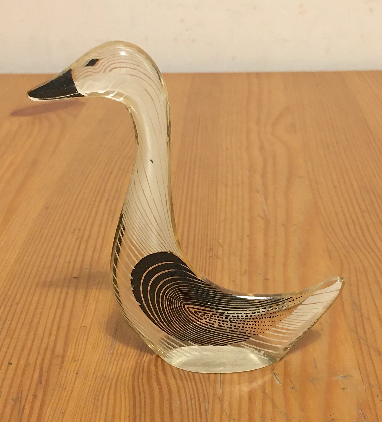 Plastic swan by Abraham Palatnik, 1970s 2