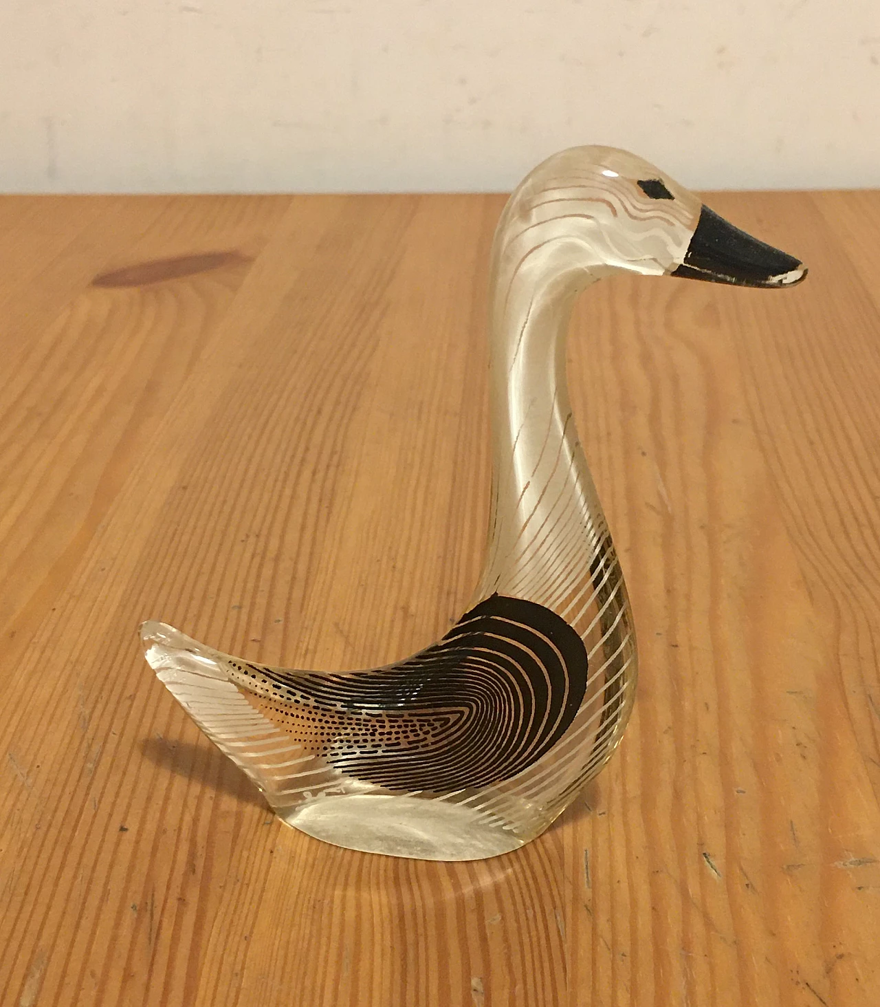 Plastic swan by Abraham Palatnik, 1970s 6