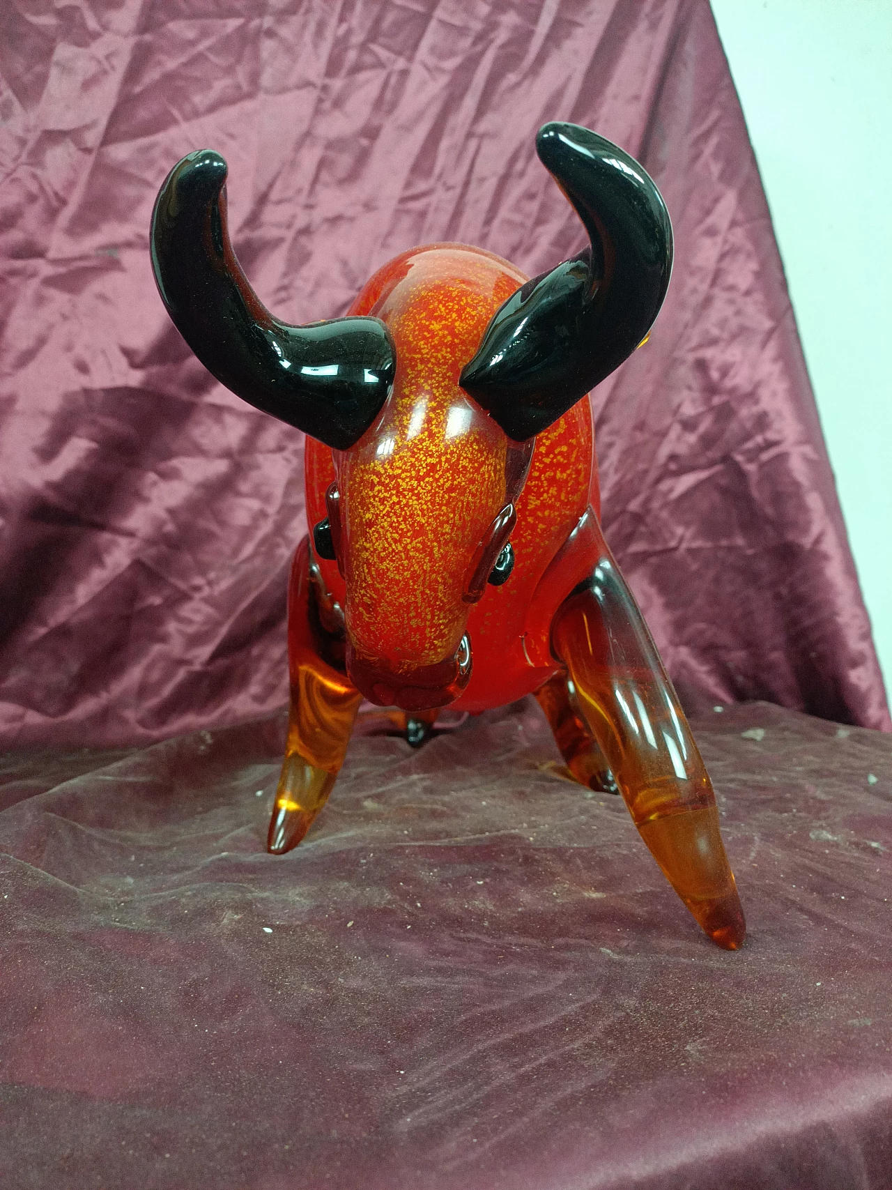 Murano glass bull, 1950s 4