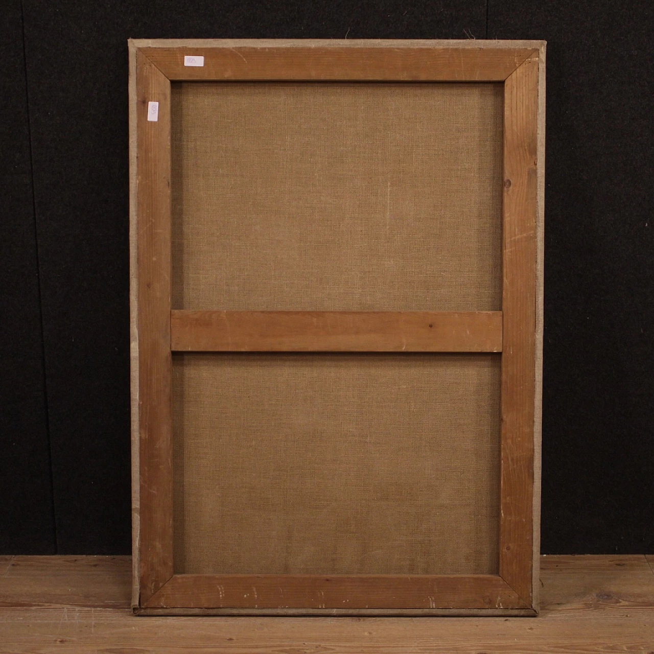 Saint Francis, oil painting on canvas, 18th century 7