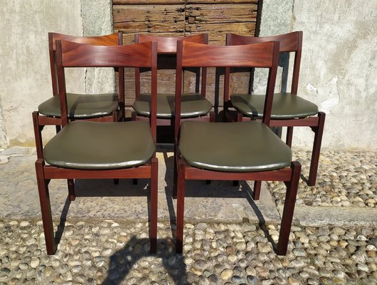 5 Sedie 101 di Gianfranco Frattini per Cassina, anni '70 3