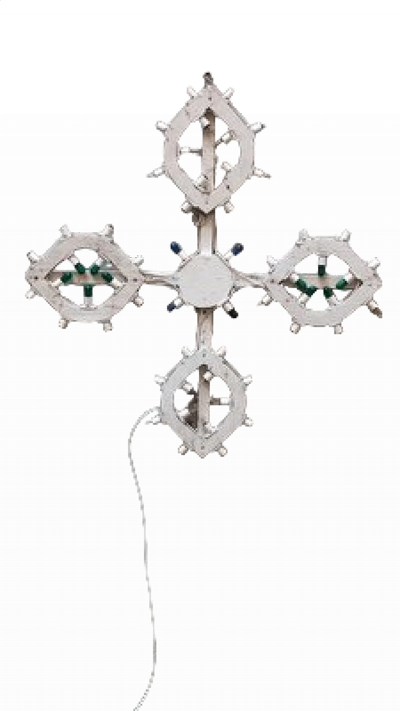 Insegna luminosa a croce, anni '70 7