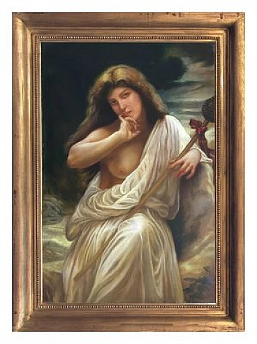 Giulio Di Sotto, Vestal, oil painting on canvas, 2011
