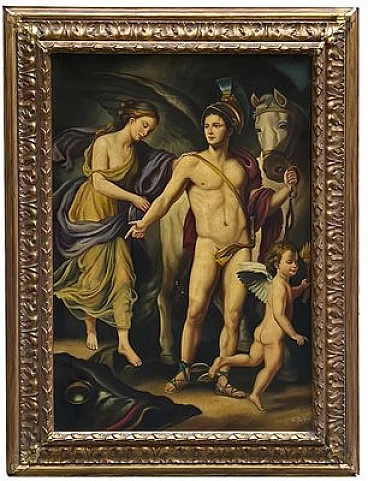 Eugenio De Blas after AR Mengs, Perseus and Andromeda, oil on canvas, 2005