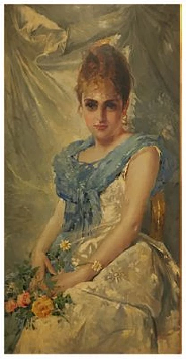 Angelo Granati, Beauty in Spring, oil painting on canvas, 2011