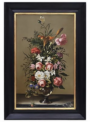 Carlo De Tommasi, still life, oil painting on canvas, 2007