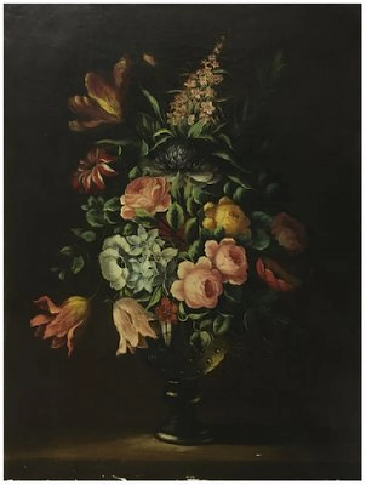 Carlo De Tommasi after JB Monnoyer, Flowers, oil on canvas, 2009 2