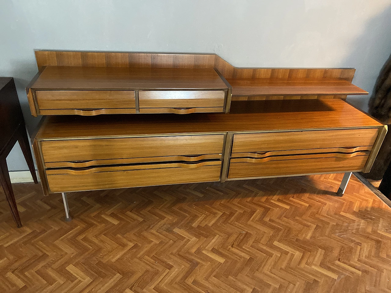 Wood dresser by Gianfranco Frattini, 1960s 1