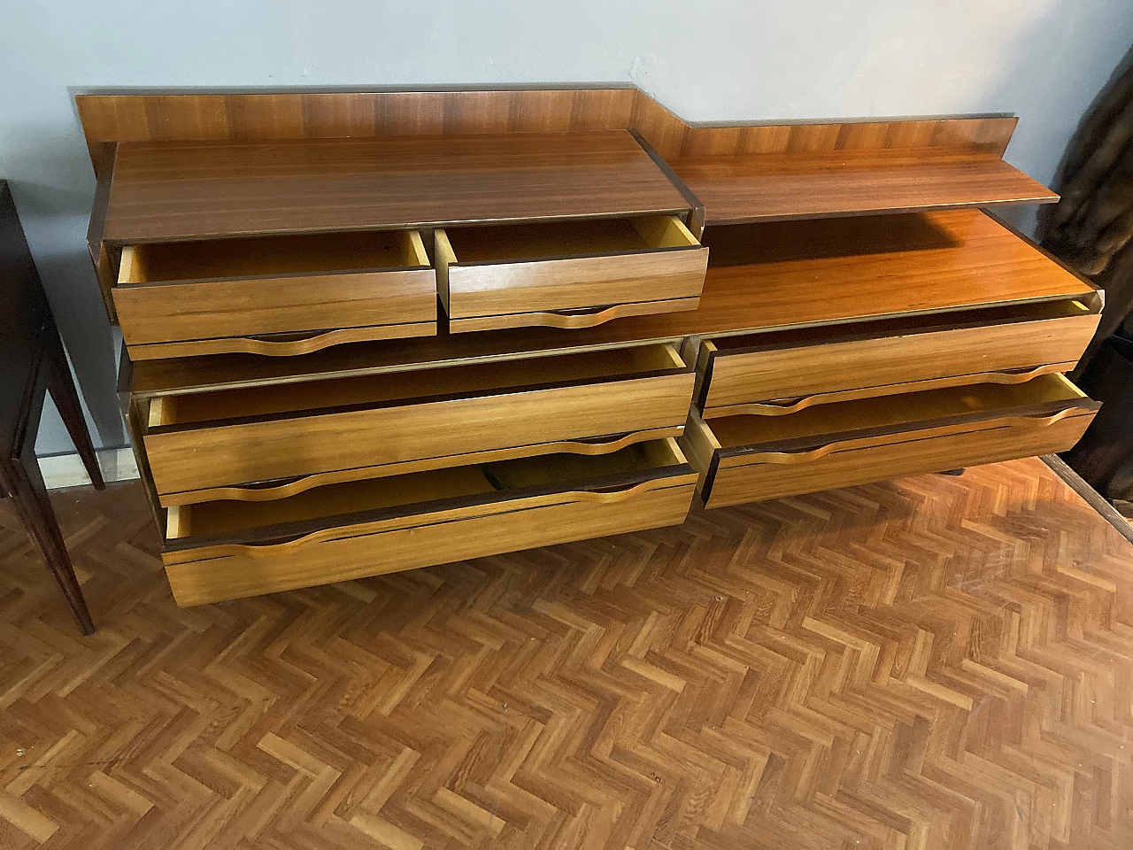 Wood dresser by Gianfranco Frattini, 1960s 2