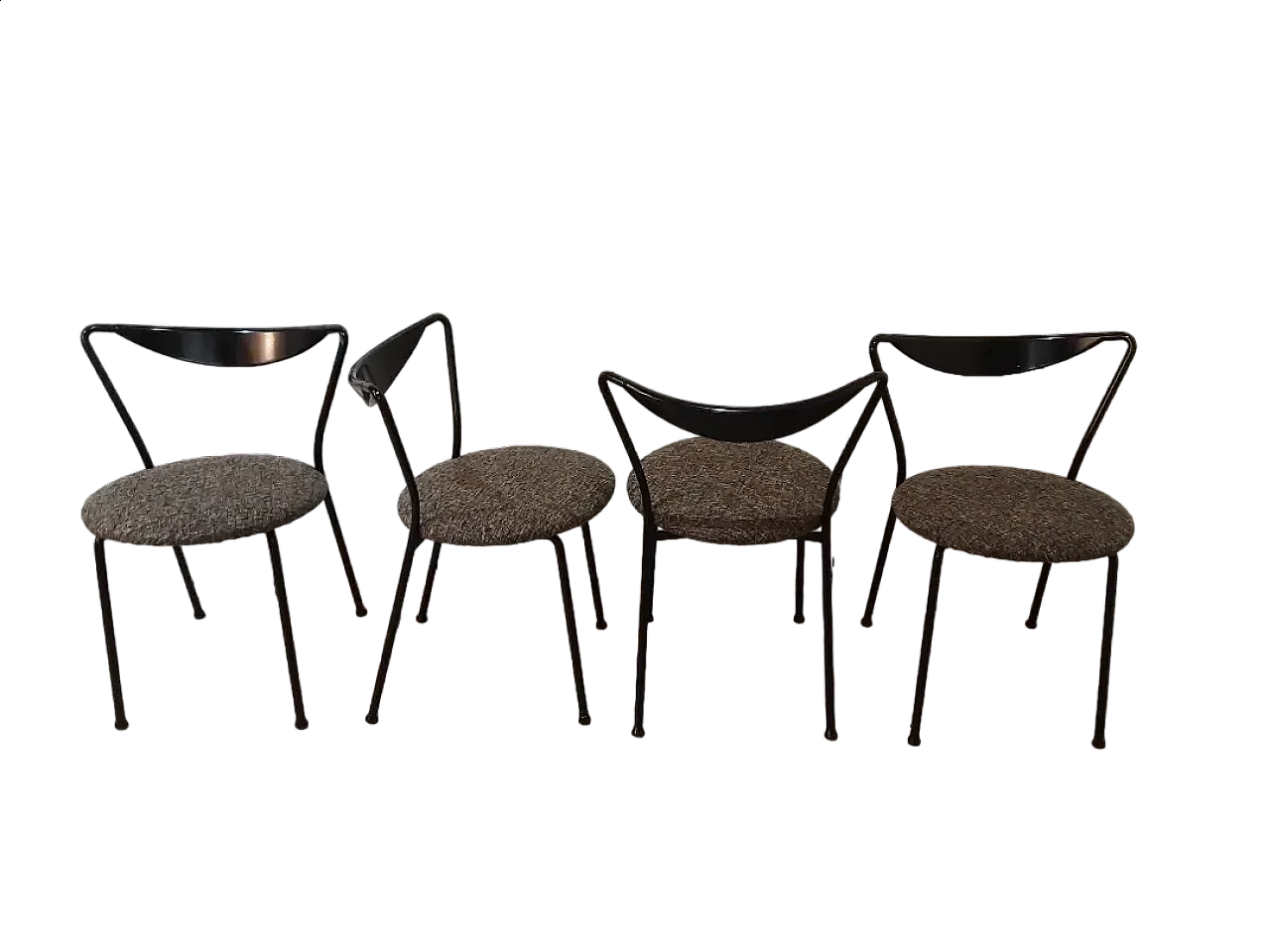 4 Cidue chairs in the style of Italo Maroni, 1980s 13