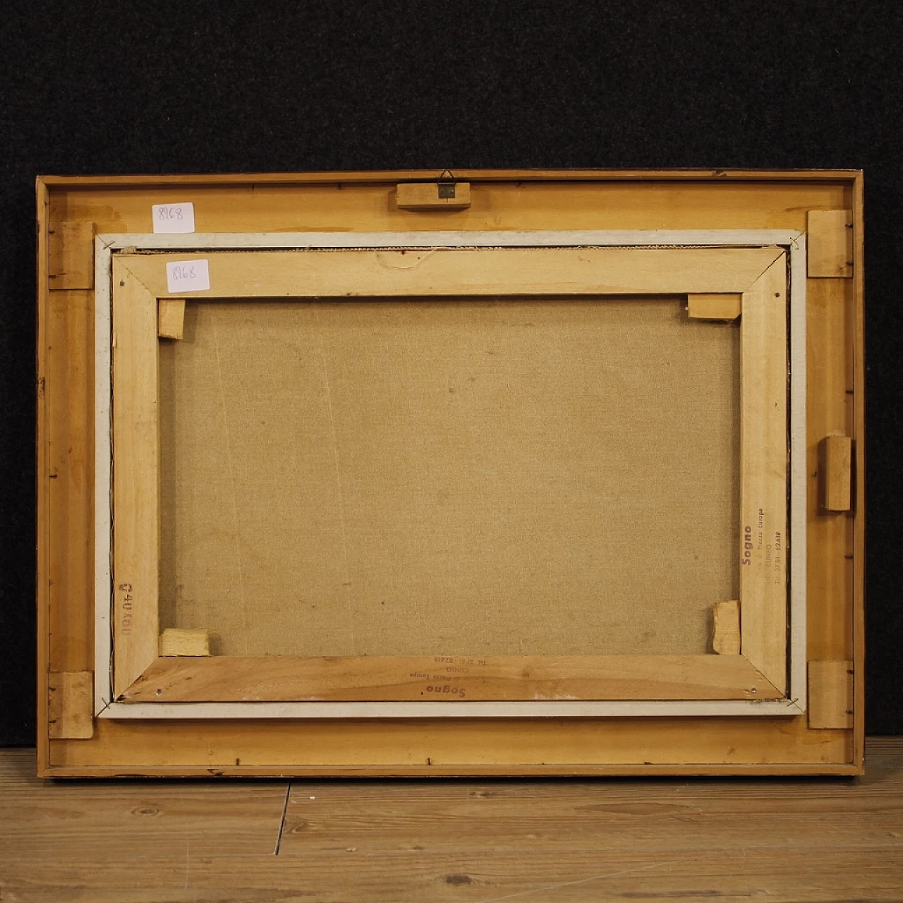 Paesaggio marittimo in stile Impressionista, dipinto a olio su tela 5