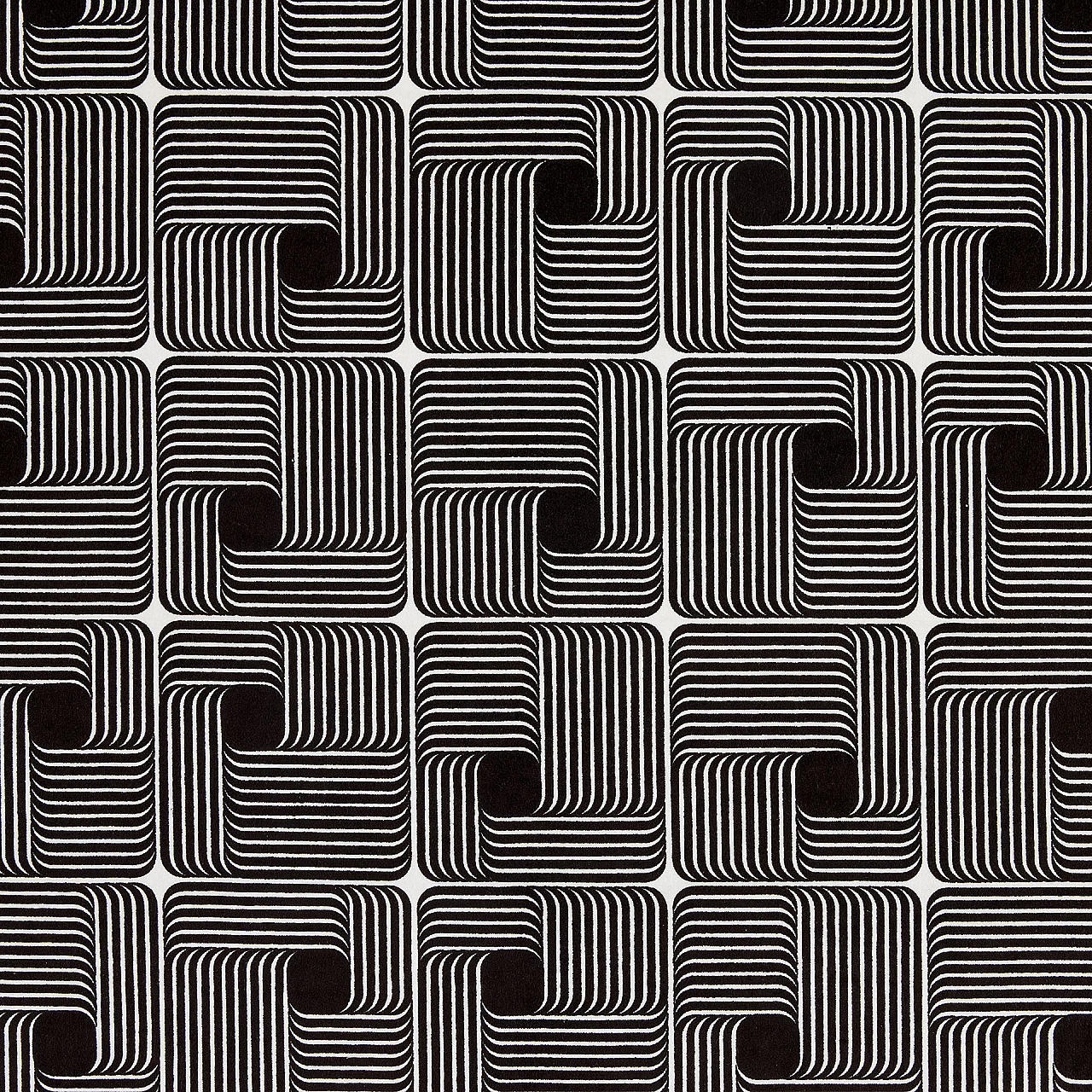 Fabric and wood panel by Gaetano Pesce for Expansion, 1970s 6