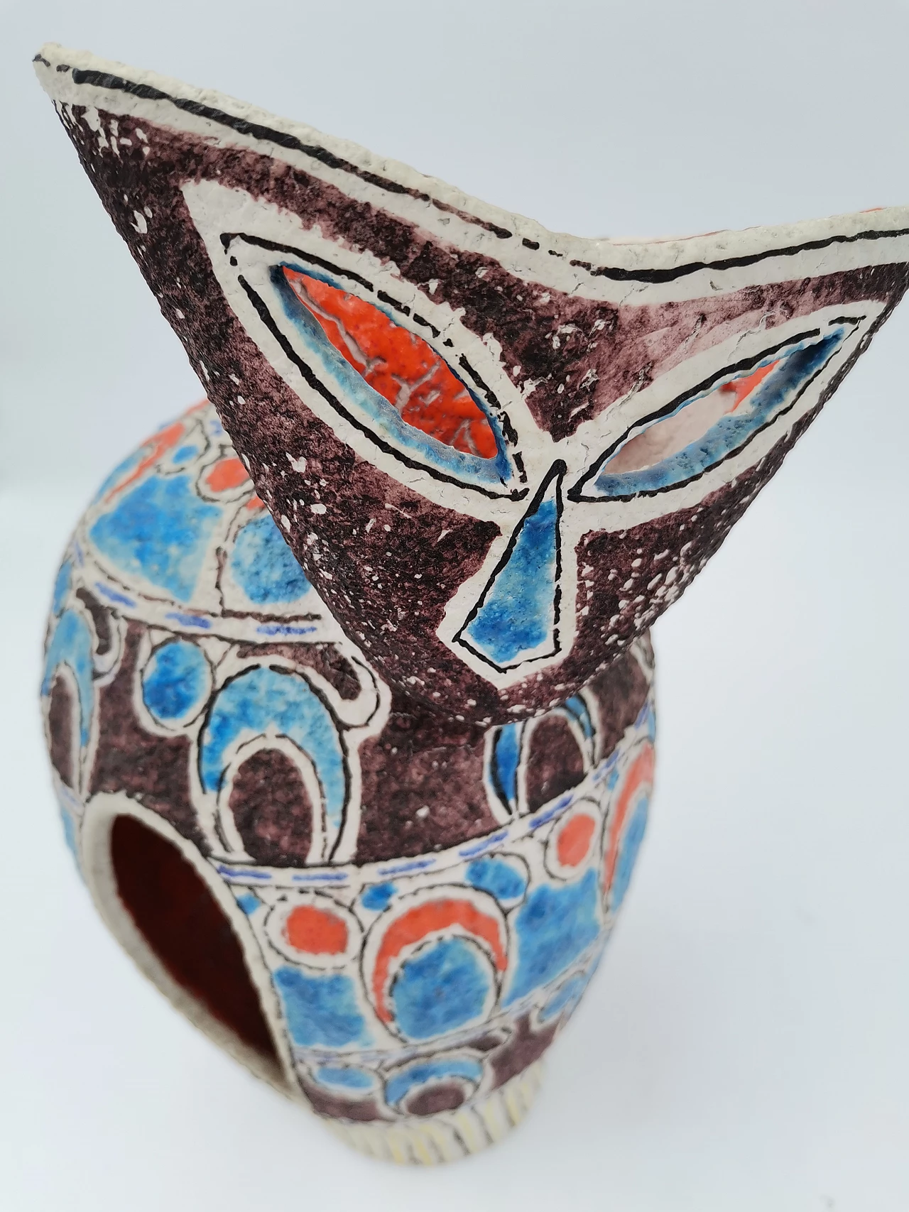 Scultura Gatto in ceramica di Ceramiche Santa Caterina, anni '60 2