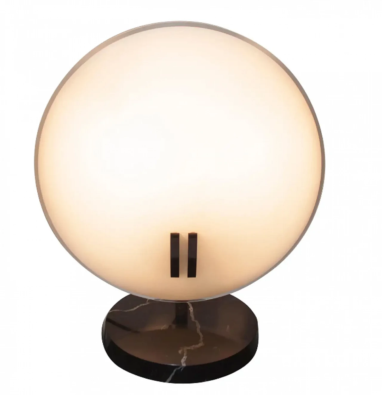 Perla table lamp by Bruno Gecchelin for Oluce, 1980s 1