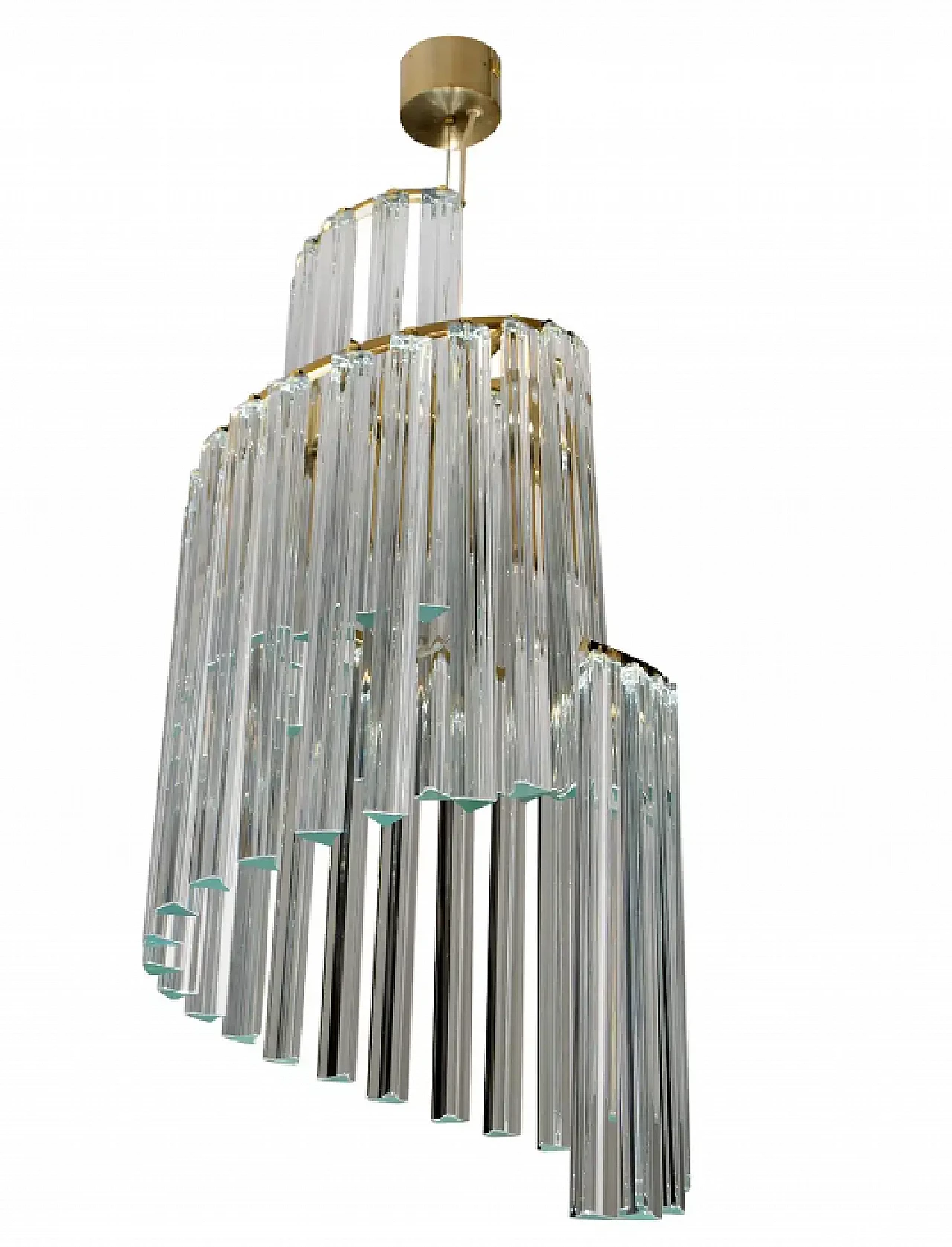 Murano glass chandelier by Pia Guidetti Crippa for Lumi, 1960s 1