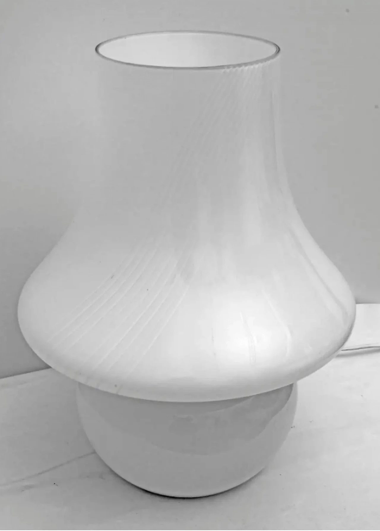 Murano glass mushroom table lamp, 1970s 2