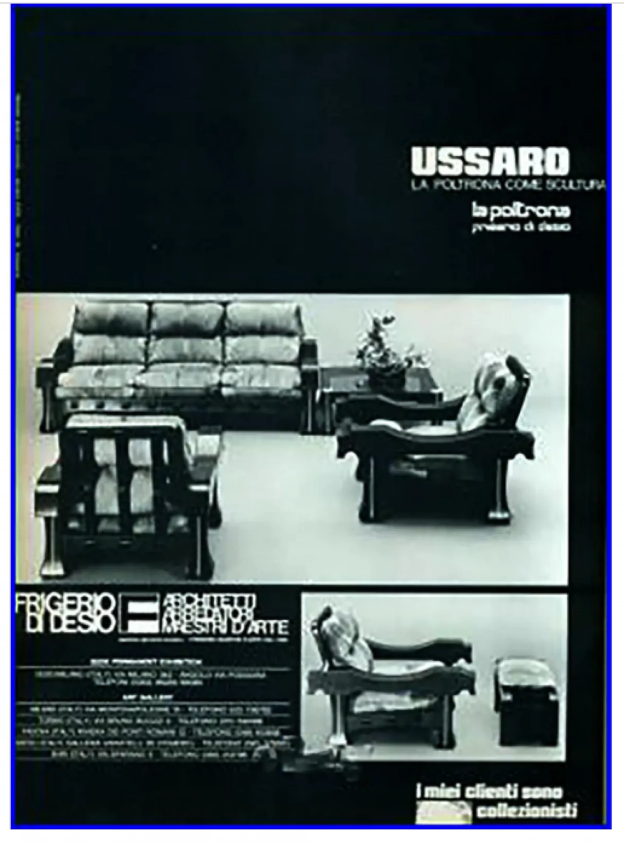 Ussaro wood and suede sofa by Luciano Frigerio, 1970s 14