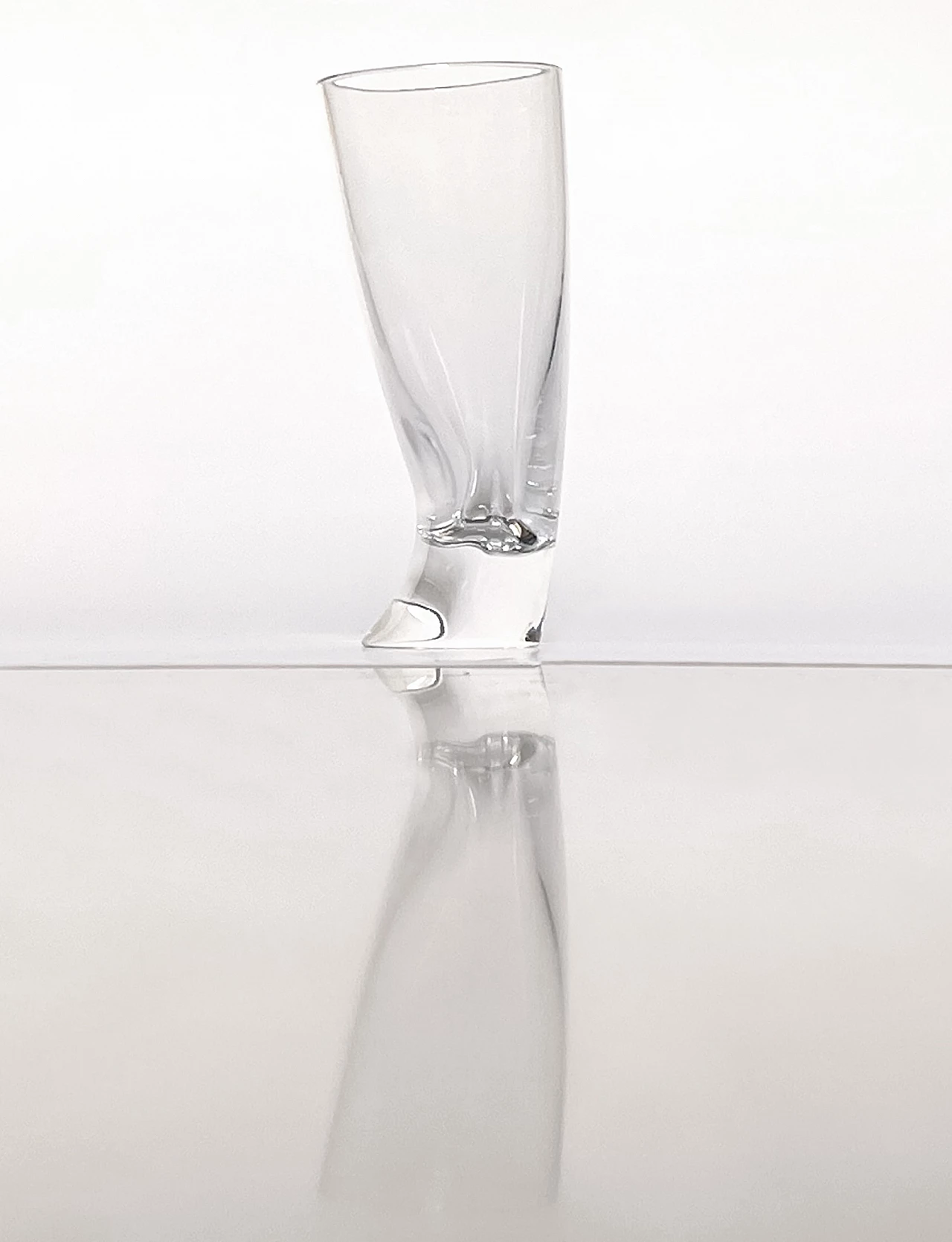 6 Bicchieri Touch Glass di Angelo Mangiarotti per Cristalleria Colle, 1991 3