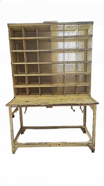 Tri Postal French Postal Service metal counter, 1970s | intOndo