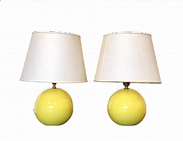 2 Runner In Schiuma Ceramica BENECREAT Ø30 Cm X 5 Cm, Gialli, Per Modellare E Supportare L'argilla