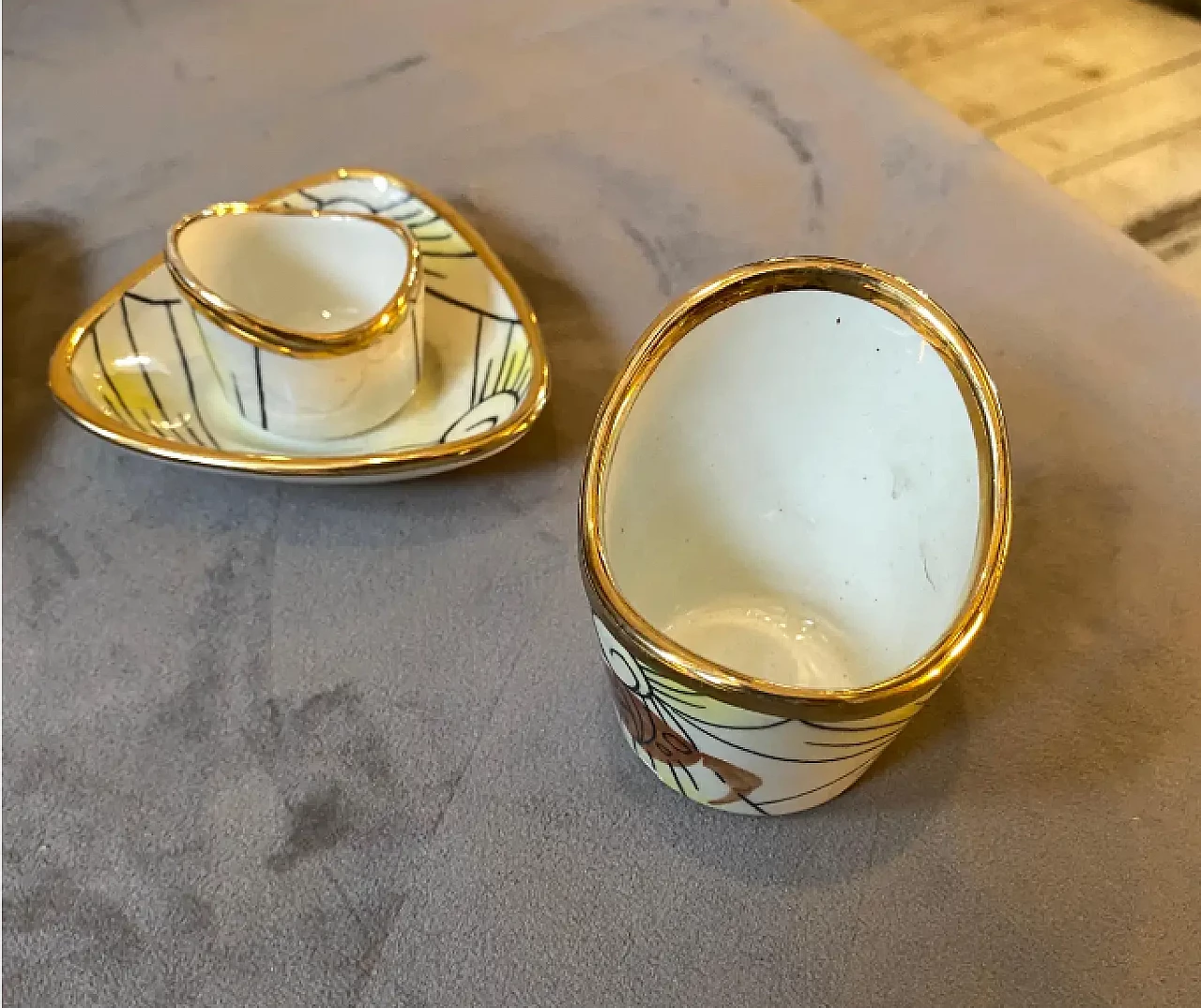 Ceramic smoking accessories by Alfa Ceramiche, 1950s 3