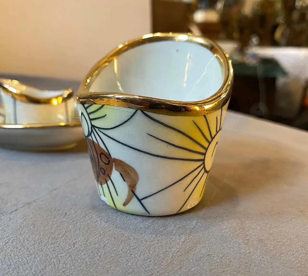 Ceramic smoking accessories by Alfa Ceramiche, 1950s 4