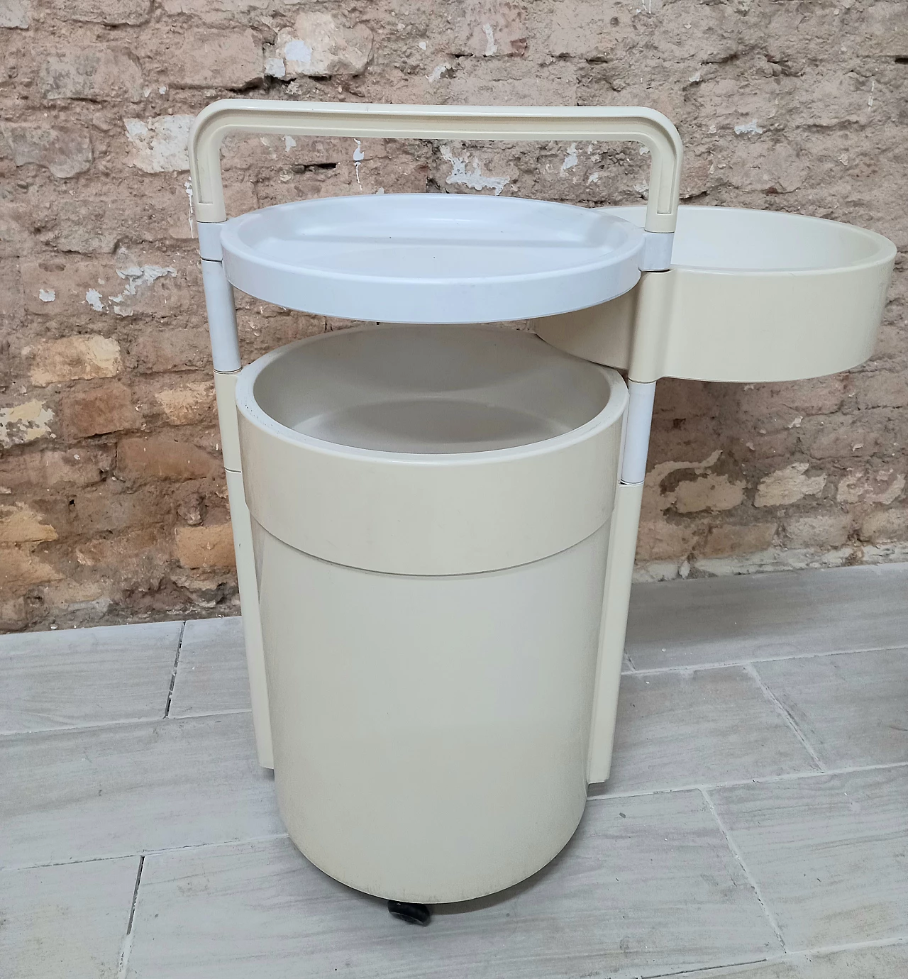 Carrello 4590 di Franco Annoni per Kartell, anni '70 6