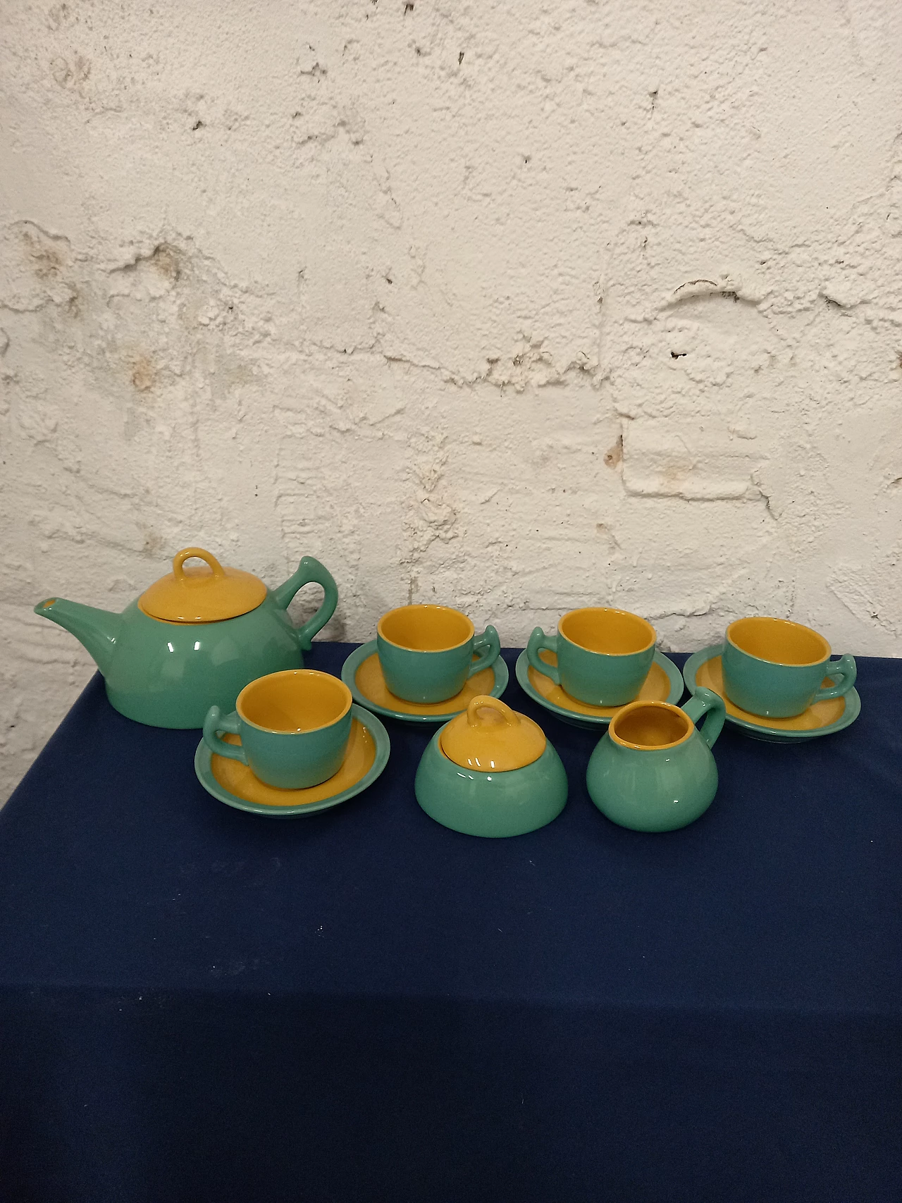 Tea and coffee service by Massimo Iosa Ghini for Naj-Oleari, 1980s 1