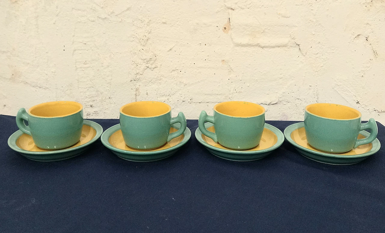 Tea and coffee service by Massimo Iosa Ghini for Naj-Oleari, 1980s 7