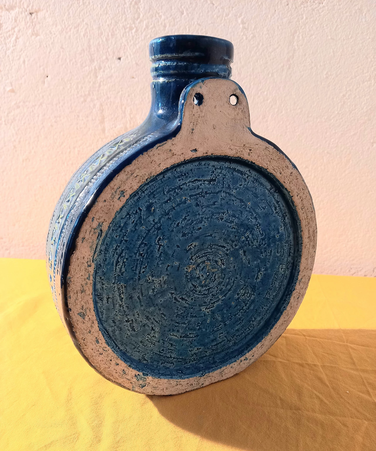 Portacandela Rimini Blu di Aldo Londi per Bitossi, anni '60 5