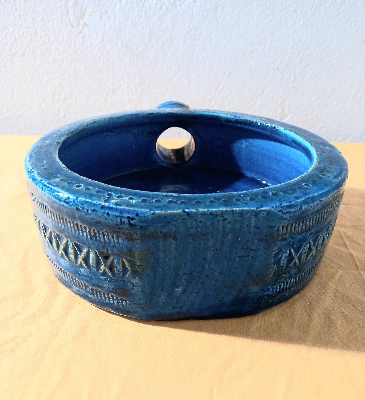 Portacandela Rimini Blu di Aldo Londi per Bitossi, anni '60 6