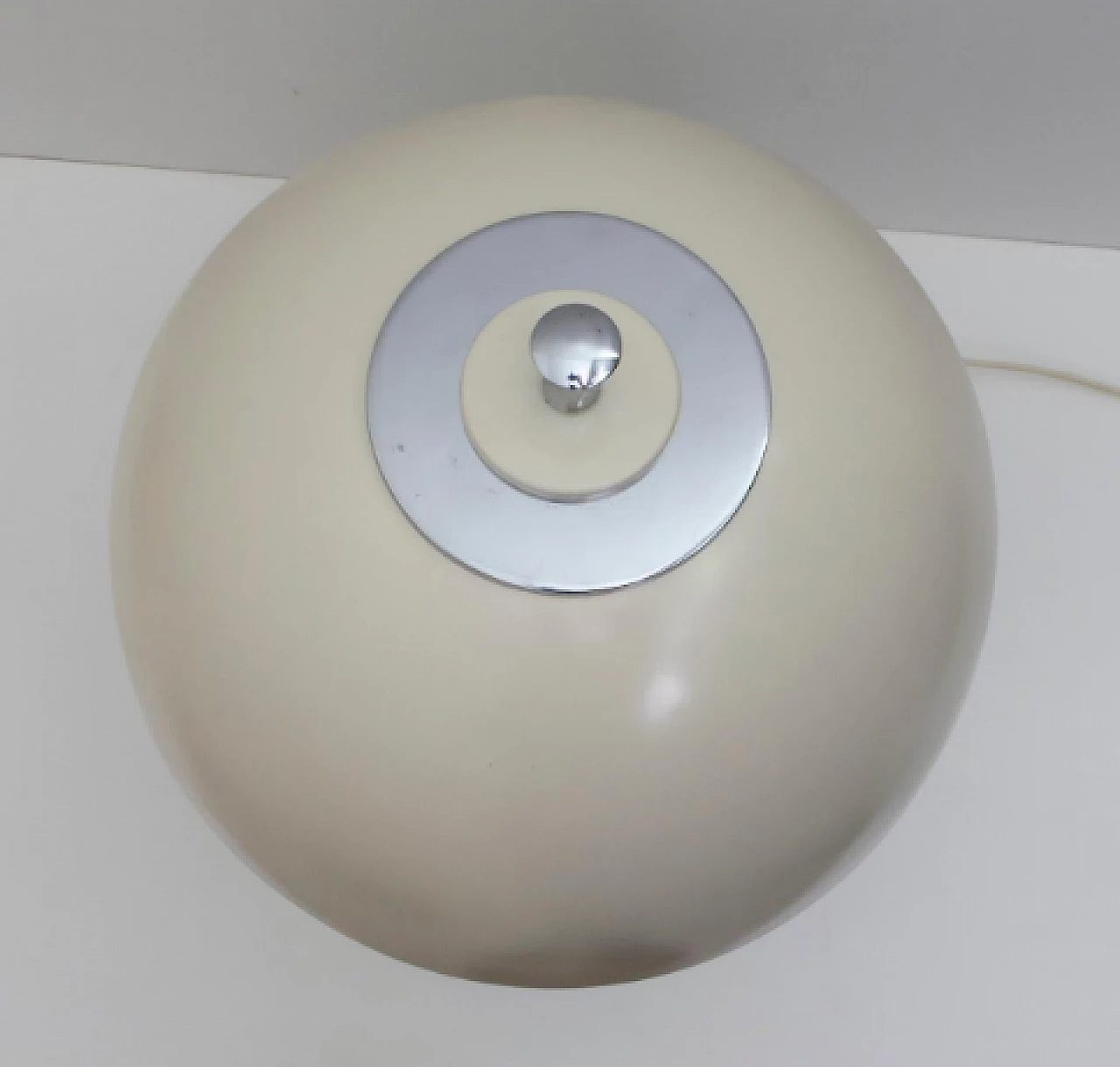 Aluminum table lamp attributed to Gaetano Sciolari, 1960s 13