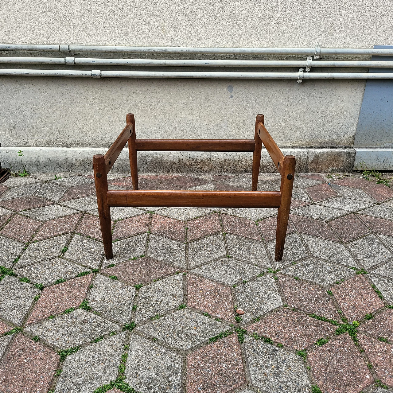 Tavolino quadrato in legno massello di Ico Parisi, anni '60 13