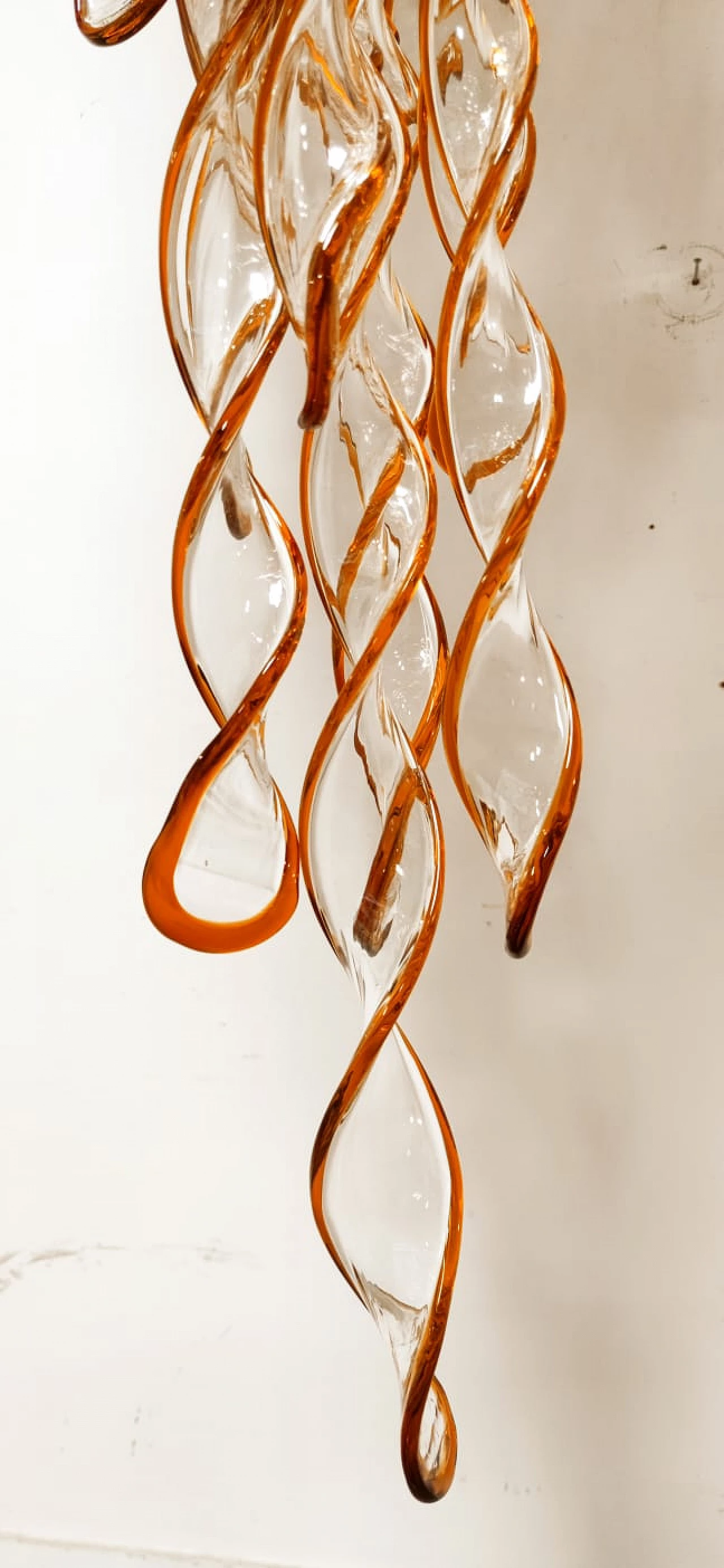 Murano glass chandelier by Aureliano Toso, 1960s 15