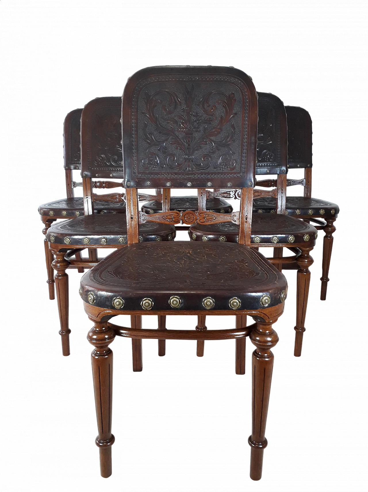 6 Adel Stühle bentwood chairs by Michael Thonet, 1881 13