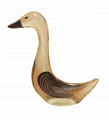 Plastic swan by Abraham Palatnik, 1970s