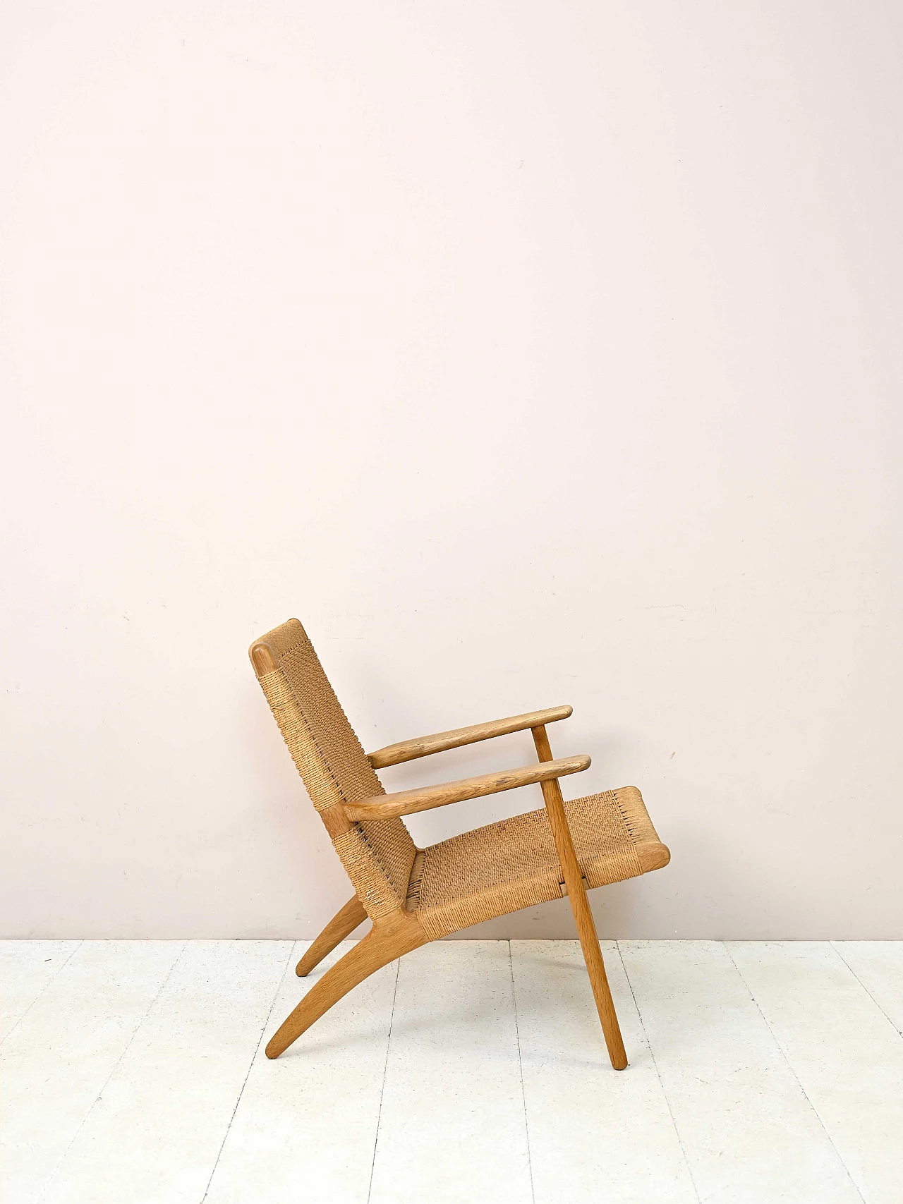 CH25 armchair by Hans J. Wegner for Carl Hansen & Son, 1950s 2