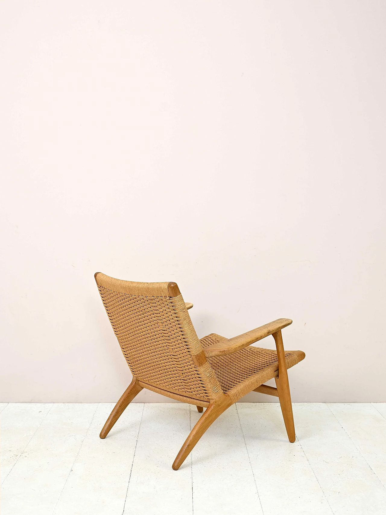 CH25 armchair by Hans J. Wegner for Carl Hansen & Son, 1950s 3