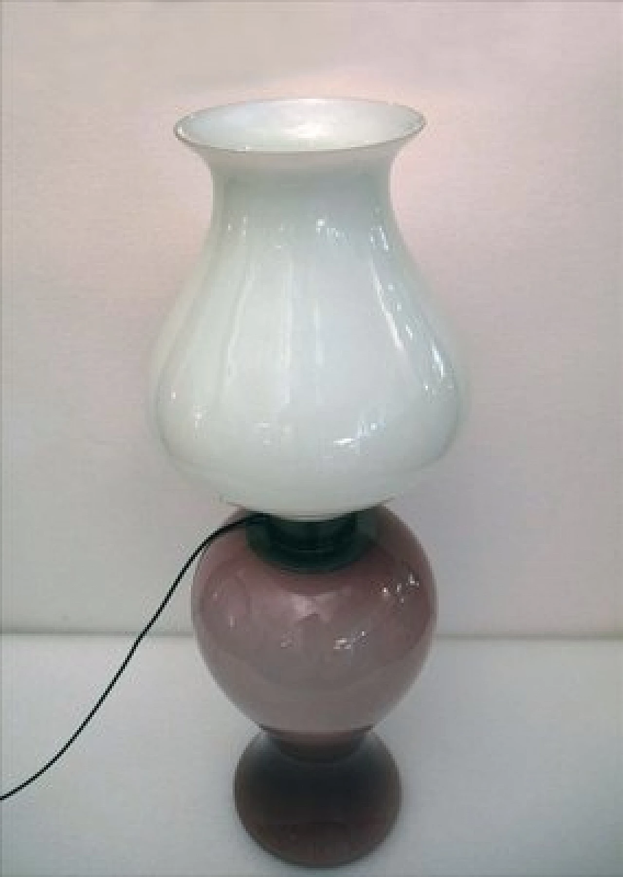 Murano glass and bronze floor lamp, 1970s 4